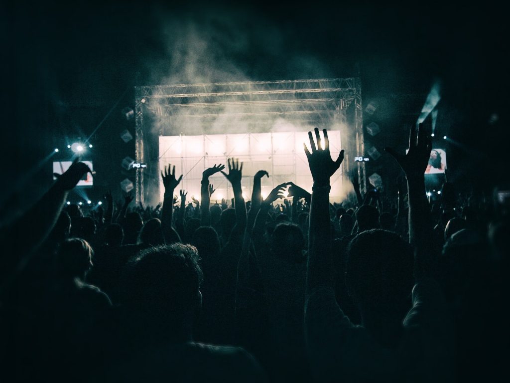 los introvertidos disfrutan los conciertos